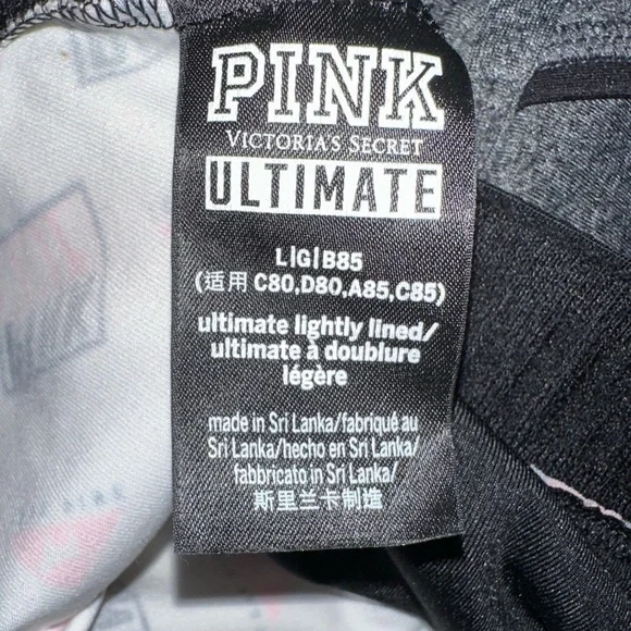 VS Pink Sports Bra NWOT - Picture 3 of 3
